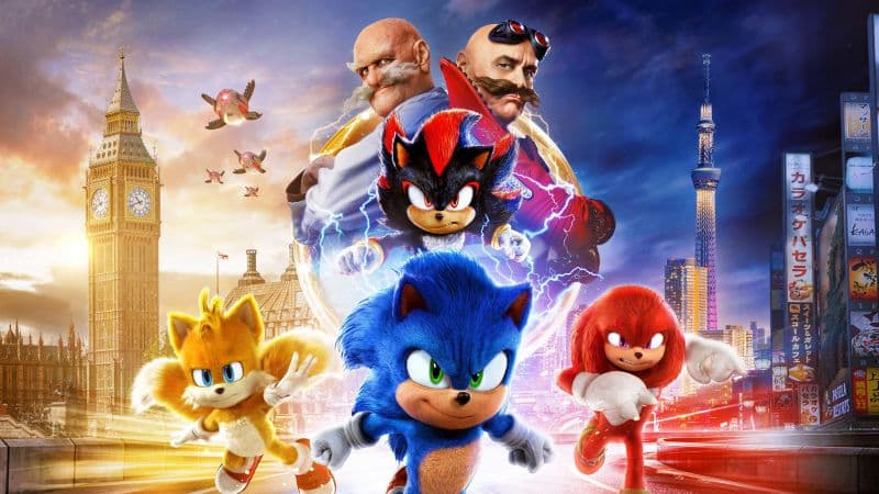 Sonic the Hedgehog 3 Ultrawide Wallpaper