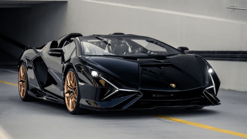 Lamborghini Sián Roadster Vertical Wallpaper