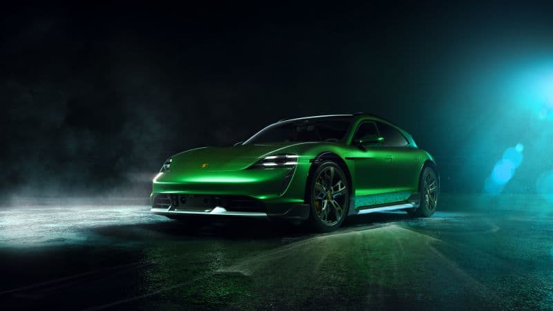 Porsche Taycan Turbo S Cross Turismo 2024 Wallpaper