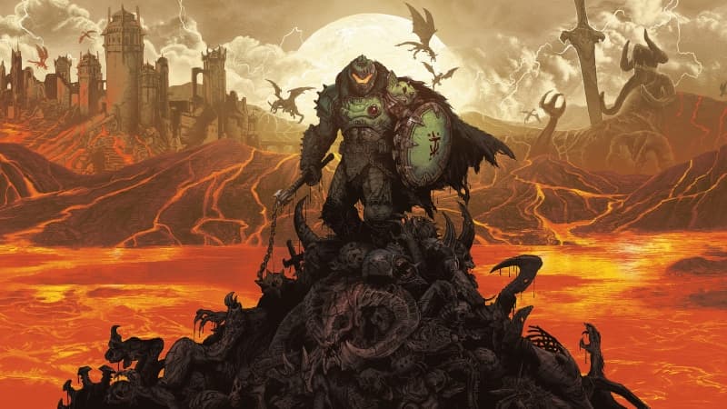 Iron Tank Doom Slayer Wallpaper