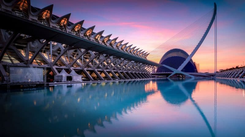 City of Arts and Sciences Spain Wallpaper