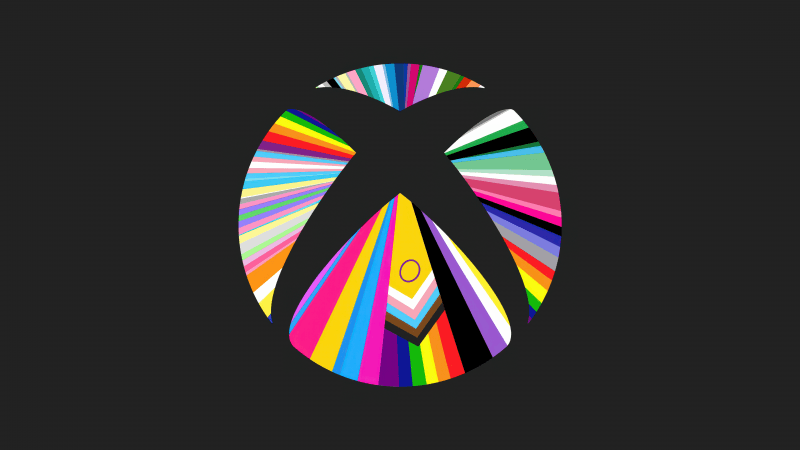 Pride Xbox logo Wallpaper