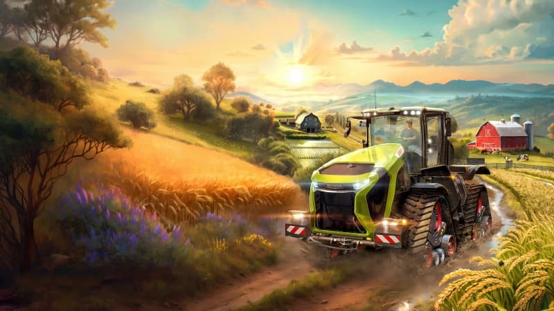Farming Simulator 25 Key Art Wallpaper