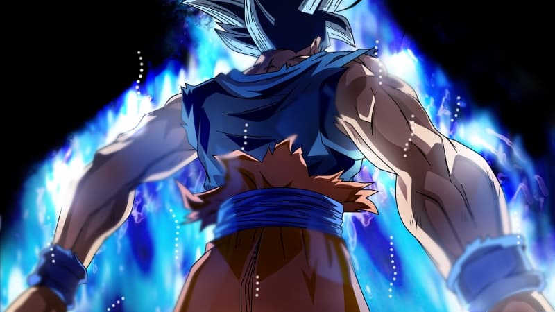 Ultra Instinct Omen 5K Wallpaper