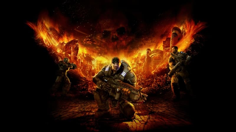 Gears of War Game Art Wallpaper