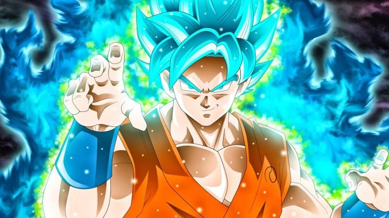 Dragon Ball Super Saiyan Blue Wallpaper