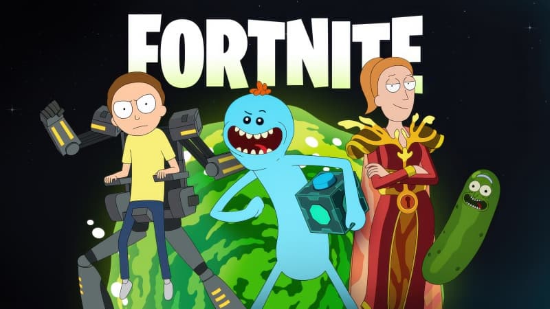 Fortnite Mecha Morty Wallpaper