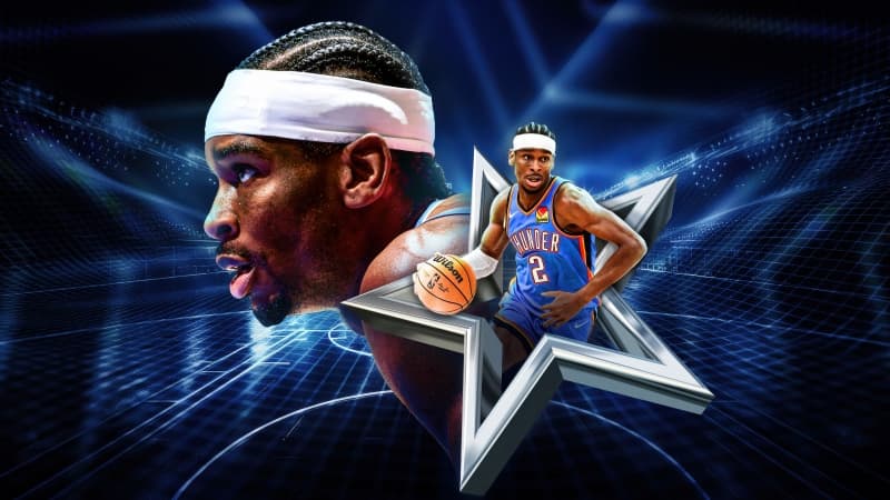 Shai Gilgeous-Alexander NBA 2K25 Wallpaper