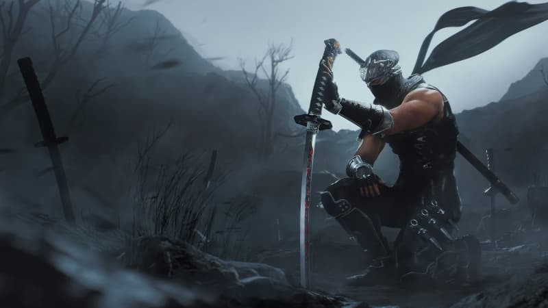 Ryu Hayabusa Ninja Gaiden 2 Black Wallpaper