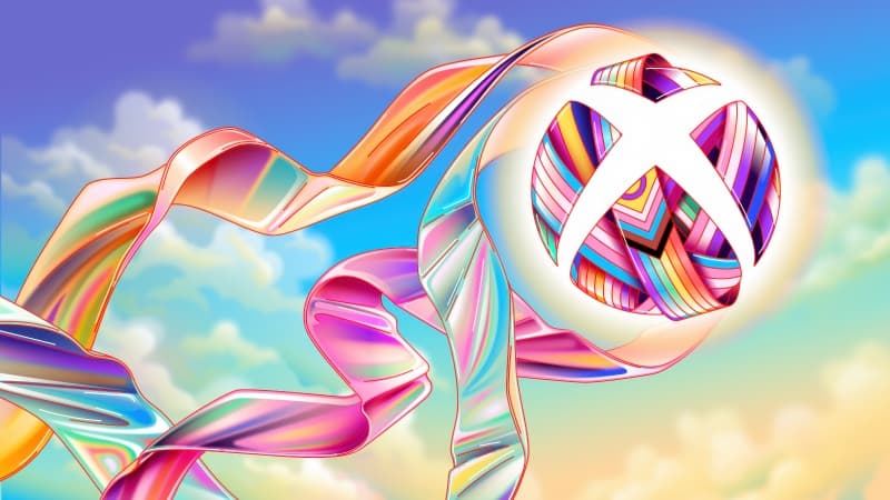 Xbox logo Pride ribbon Wallpaper