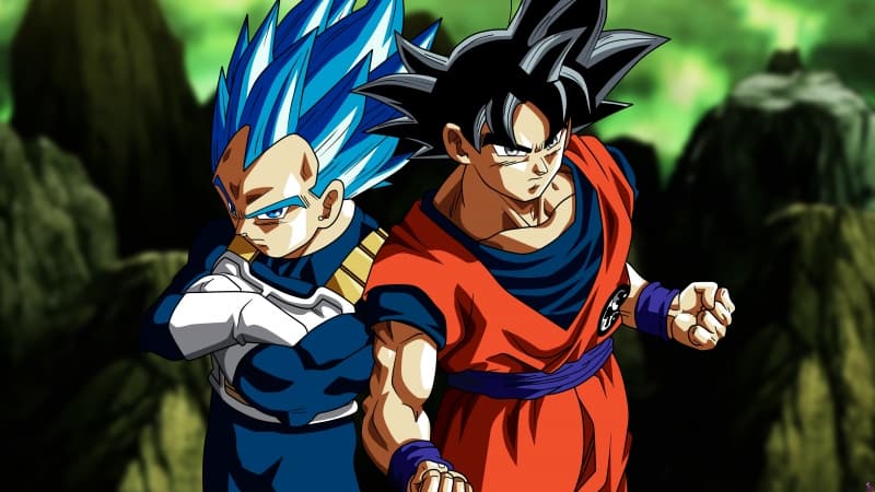 Vegeta Son Goku Wallpaper