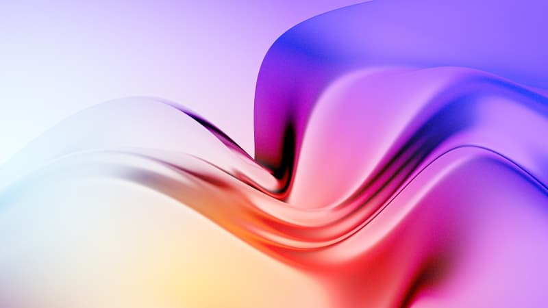 Fluidic Gradient Abstract Wallpaper