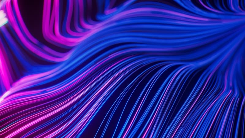Cyberpunk Abstract art Wallpaper