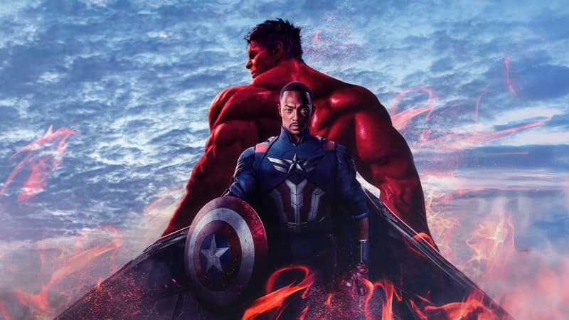 Anthony Mackie Thunderbolt Ross (Red Hulk) Wallpaper