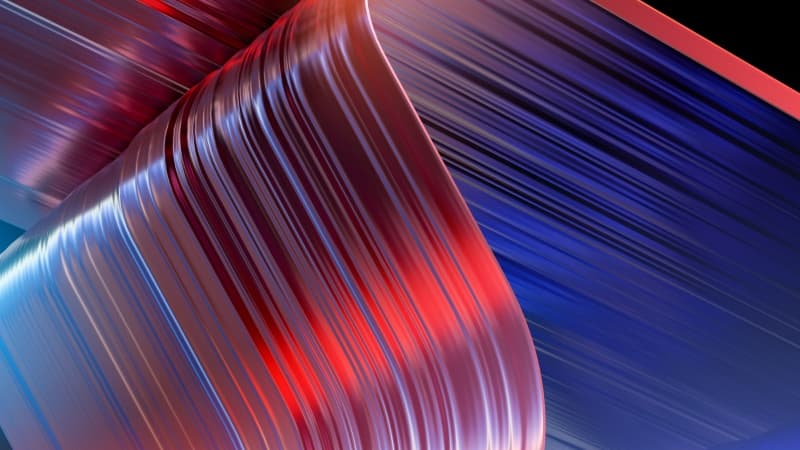 Waves Colorful art Wallpaper