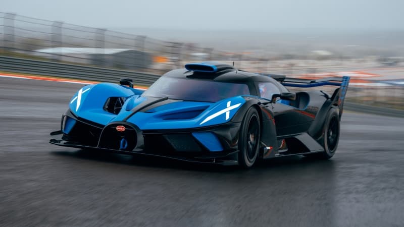 Bugatti Bolide Circuit Race Wallpaper