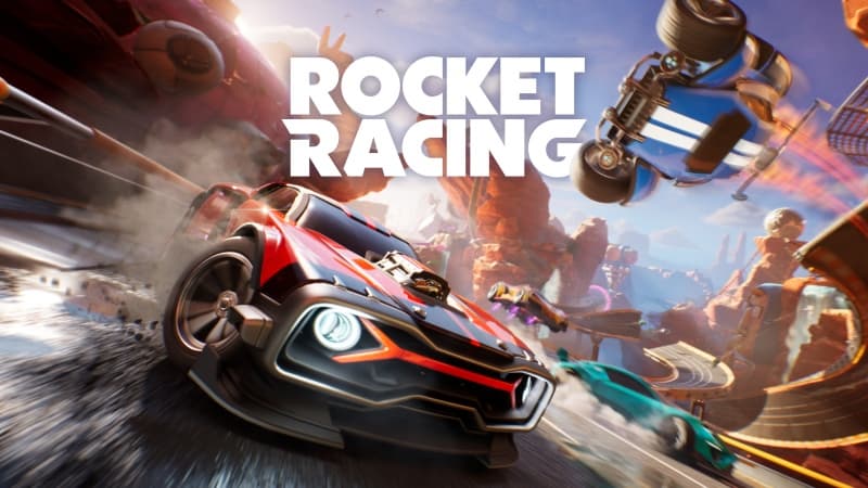 Rocket Racing Key Art Wallpaper