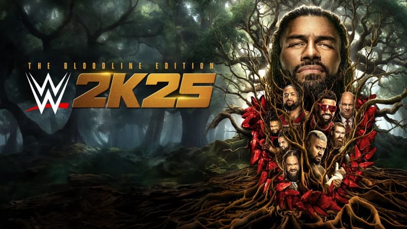 WWE 2K25 The Bloodline Edition Wallpaper