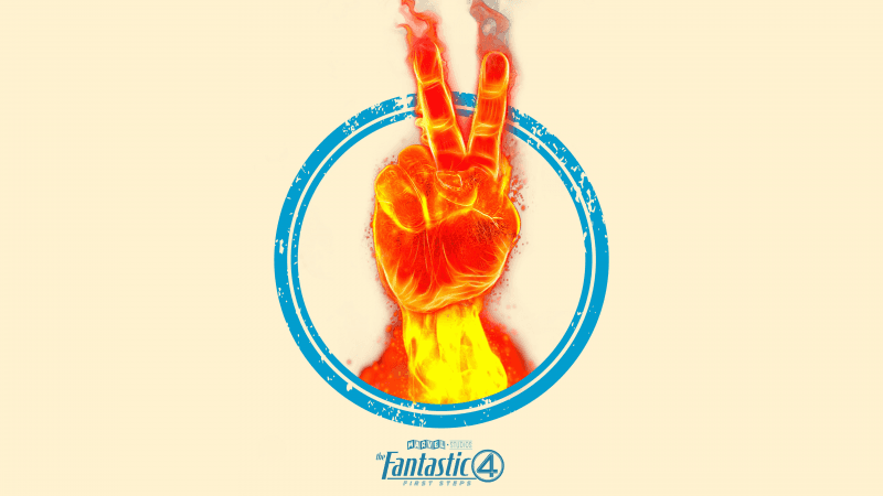 Human Torch Teaser Wallpaper