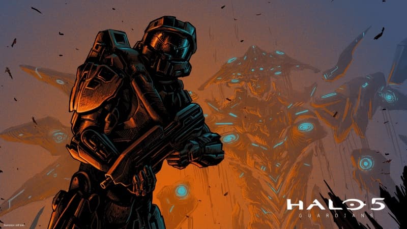 Halo 5: Guardians Artwork Wallpaper