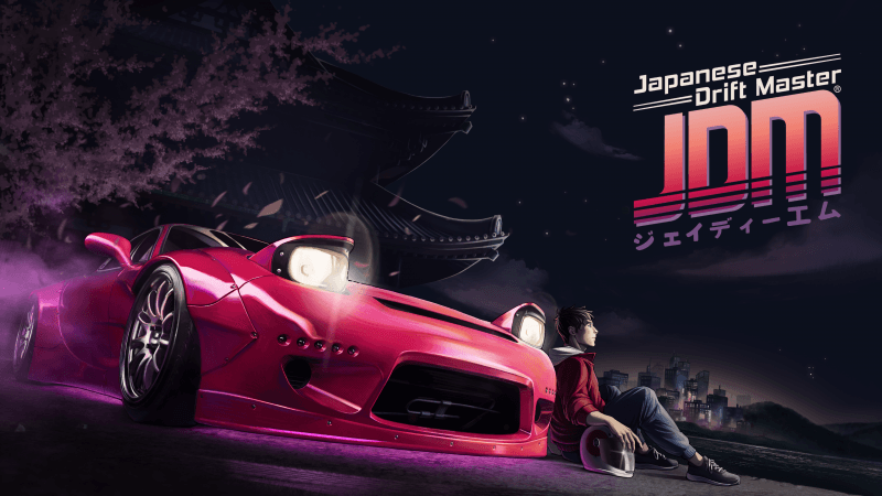 JDM: Japanese Drift Master Key Art Wallpaper