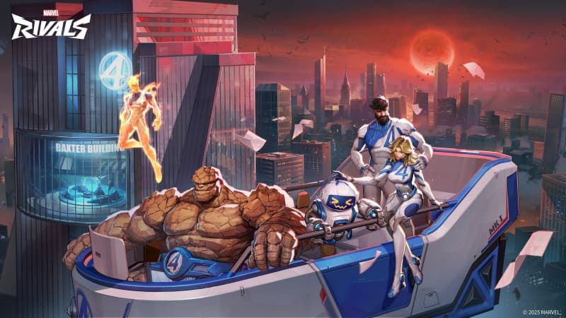 Fantastic Four Marvel Rivals Wallpaper
