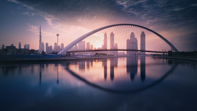 Tolerance Bridge Dubai Wallpaper