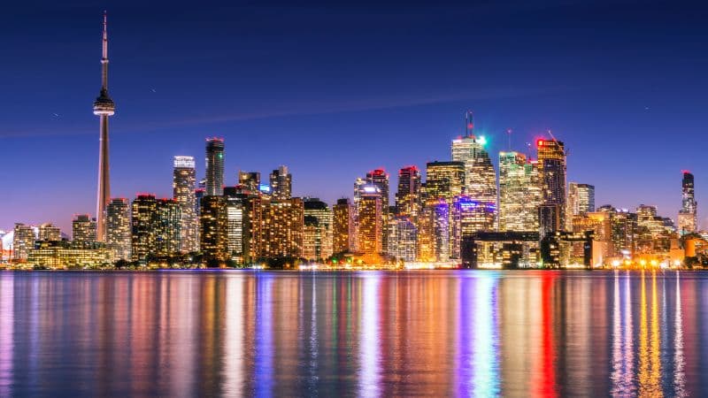 Toronto Skyline Skyscrapers Wallpaper