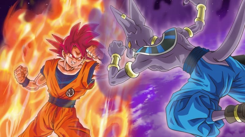 Goku vs Beerus Dragon Ball Z Wallpaper