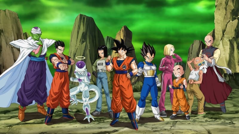 Dragon Ball Character poster Wallpaper