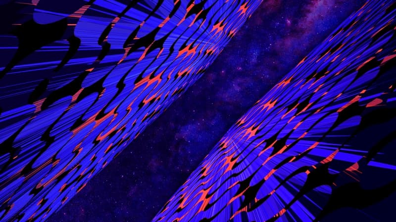 Neon Modern architecture Wallpaper