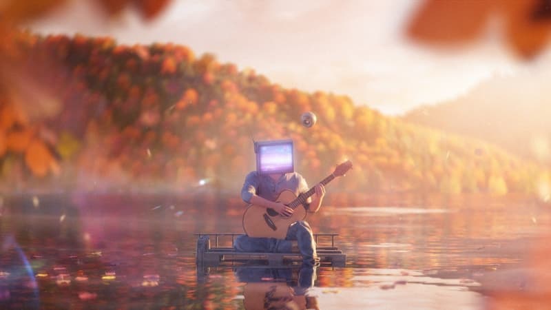Guitarist Dreamlike Wallpaper