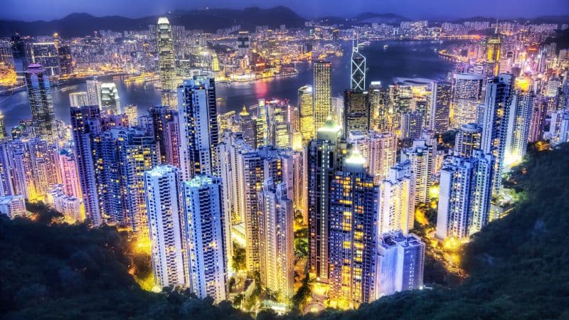 Hong Kong City Metropolis Wallpaper