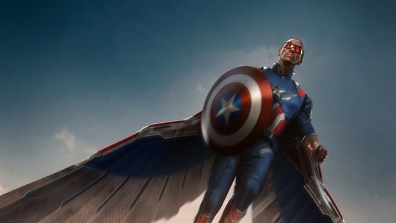 Anthony Mackie Captain America: Brave New World Wallpaper