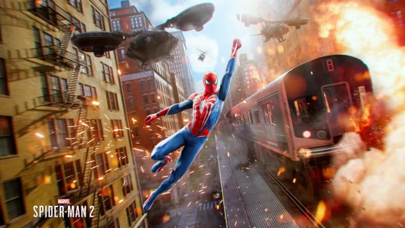 Marvel's Spider-Man 2 Action game Wallpaper