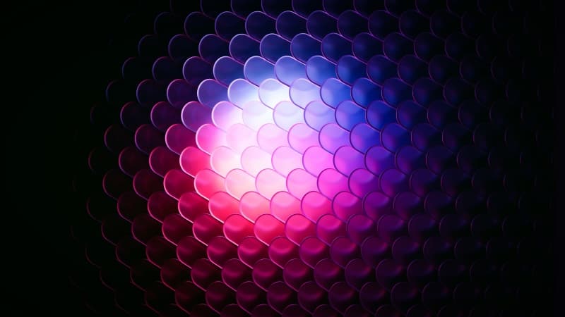 Geometric Hexagons Wallpaper