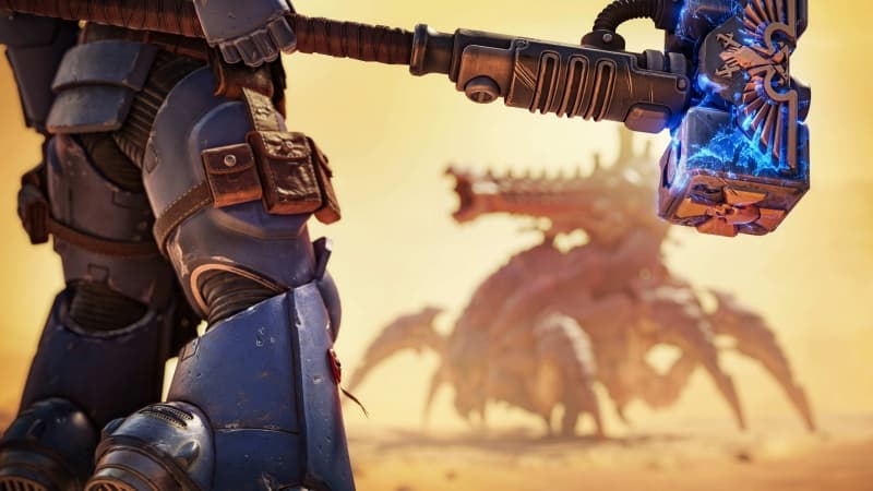 Thunder Hammer Warhammer 40K Space Marine 2 Wallpaper