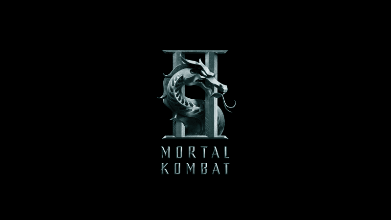 Mortal Kombat II Black background Wallpaper
