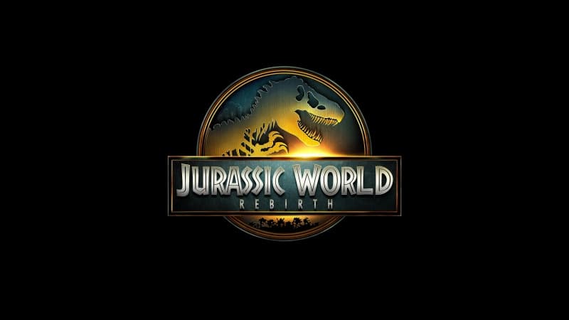 Jurassic World Rebirth Black background Wallpaper