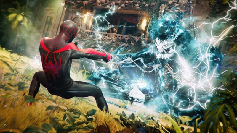 Miles Morales vs Venom 5K Wallpaper
