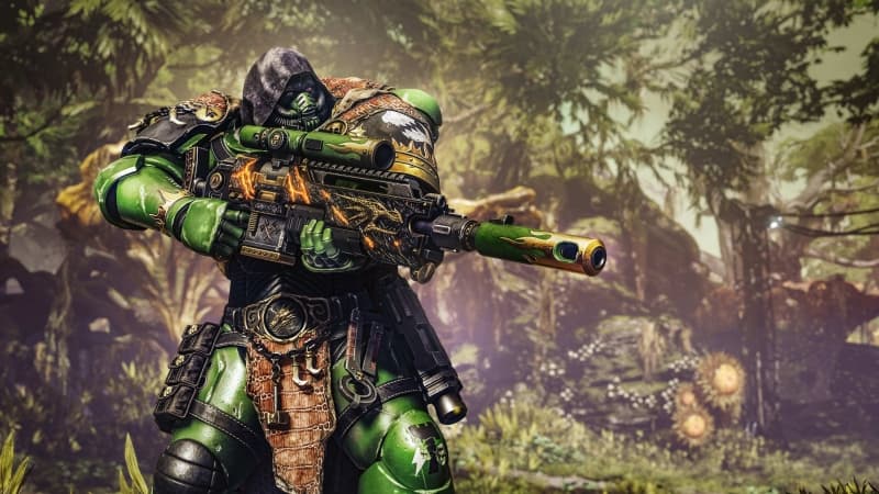 Salamander Warhammer 40K Space Marine 2 Wallpaper