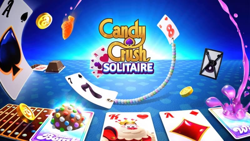 Candy Crush Solitaire Video Game Wallpaper
