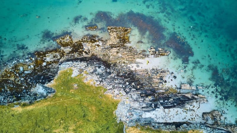 Green Island Aerial view Wallpaper