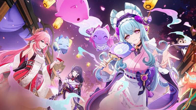 Yumemizuki Mizuki Genshin Impact Wallpaper