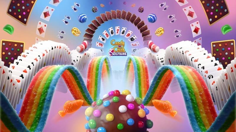 Candy Crush Solitaire Game poster Wallpaper