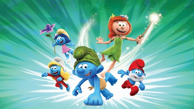 The Smurfs TV series Wallpaper