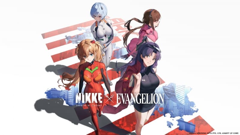 Goddess of Victory: Nikke Neon Genesis Evangelion Wallpaper