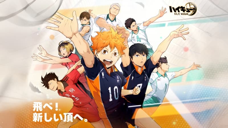 Haikyu!! Fly High Key Art Wallpaper