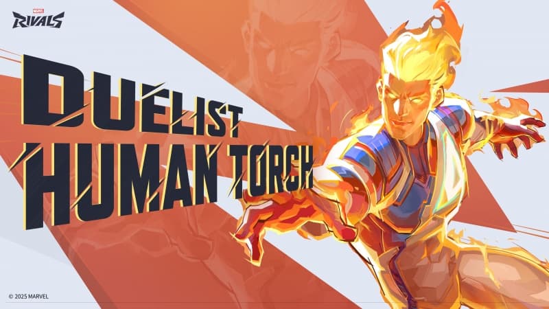 Human Torch Marvel Rivals Wallpaper