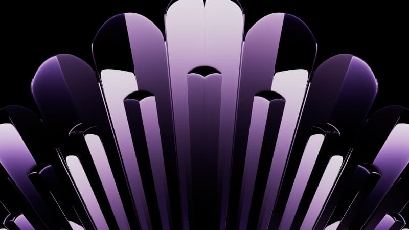 Purple Metallic Wallpaper